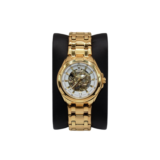 Fitron 117177L Gold White Dial - Automatic