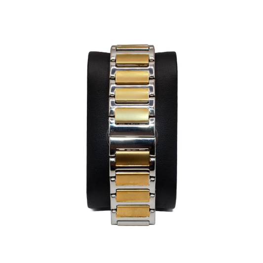 Fitron 117235M Two-Tone Silver Dial - Automatic