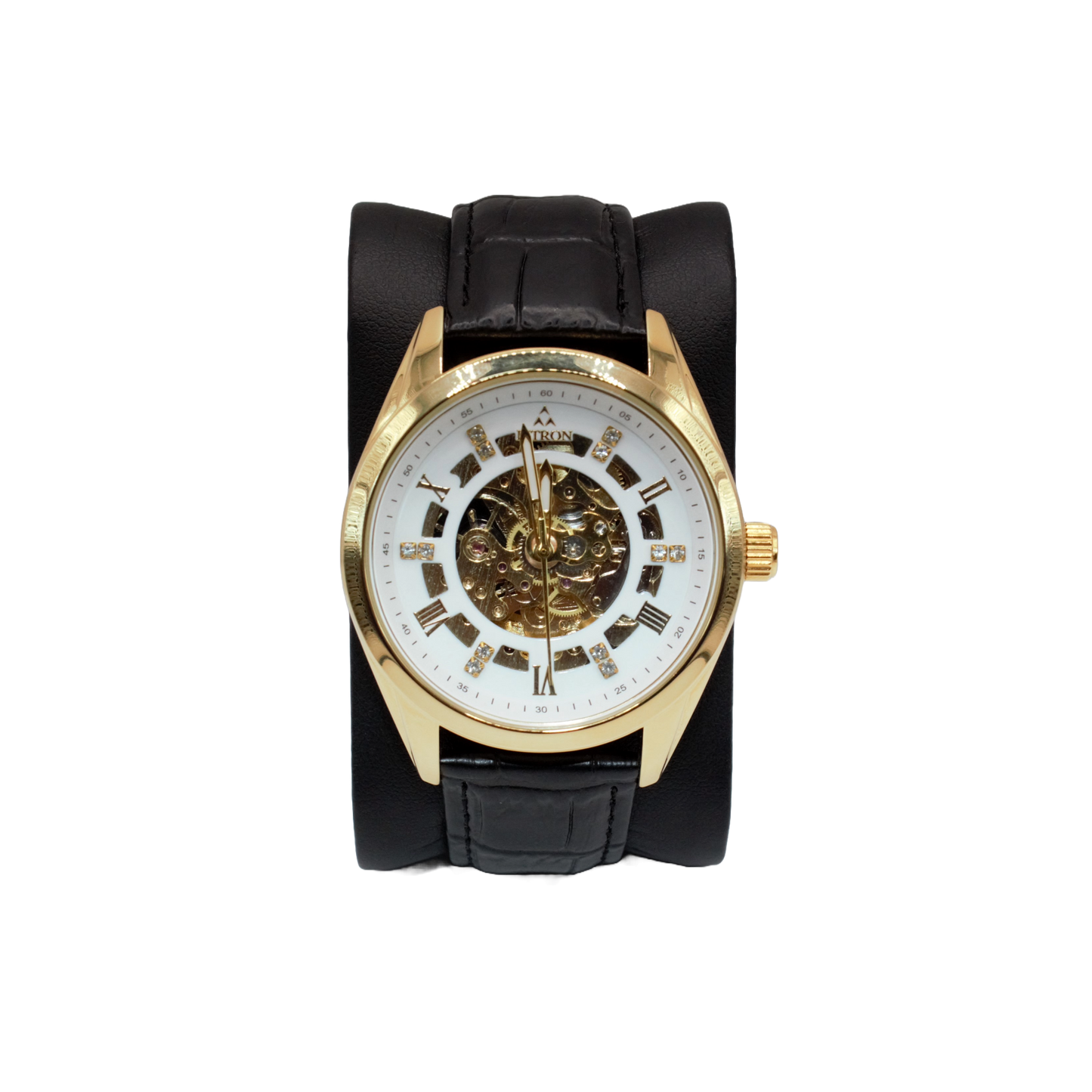 Fitron 117233M Gold White Dial - Automatic