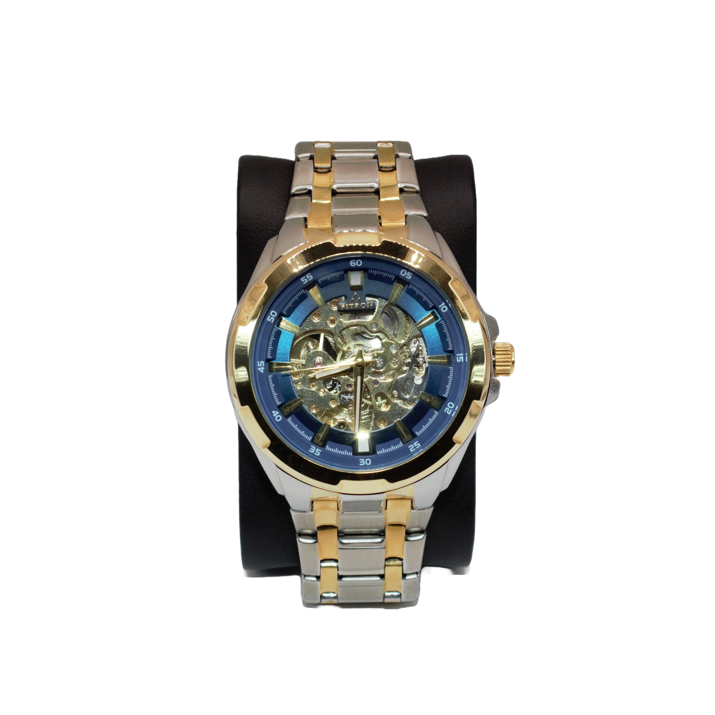 Fitron 117177 Two-Tone Blue Dial - Automatic