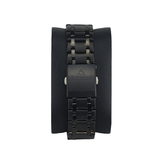 FITRON DOMED SKELETON 117178M BLACK DIAL - MEN'S AUTOMATIC