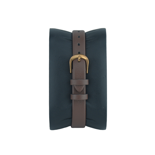 FITRON ROUNDED RECTANGLE 9832L BROWN DIAL - WOMEN'S QUARTZ