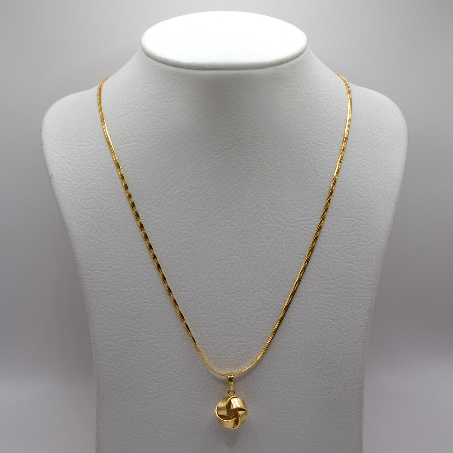 Gold Knot Necklace