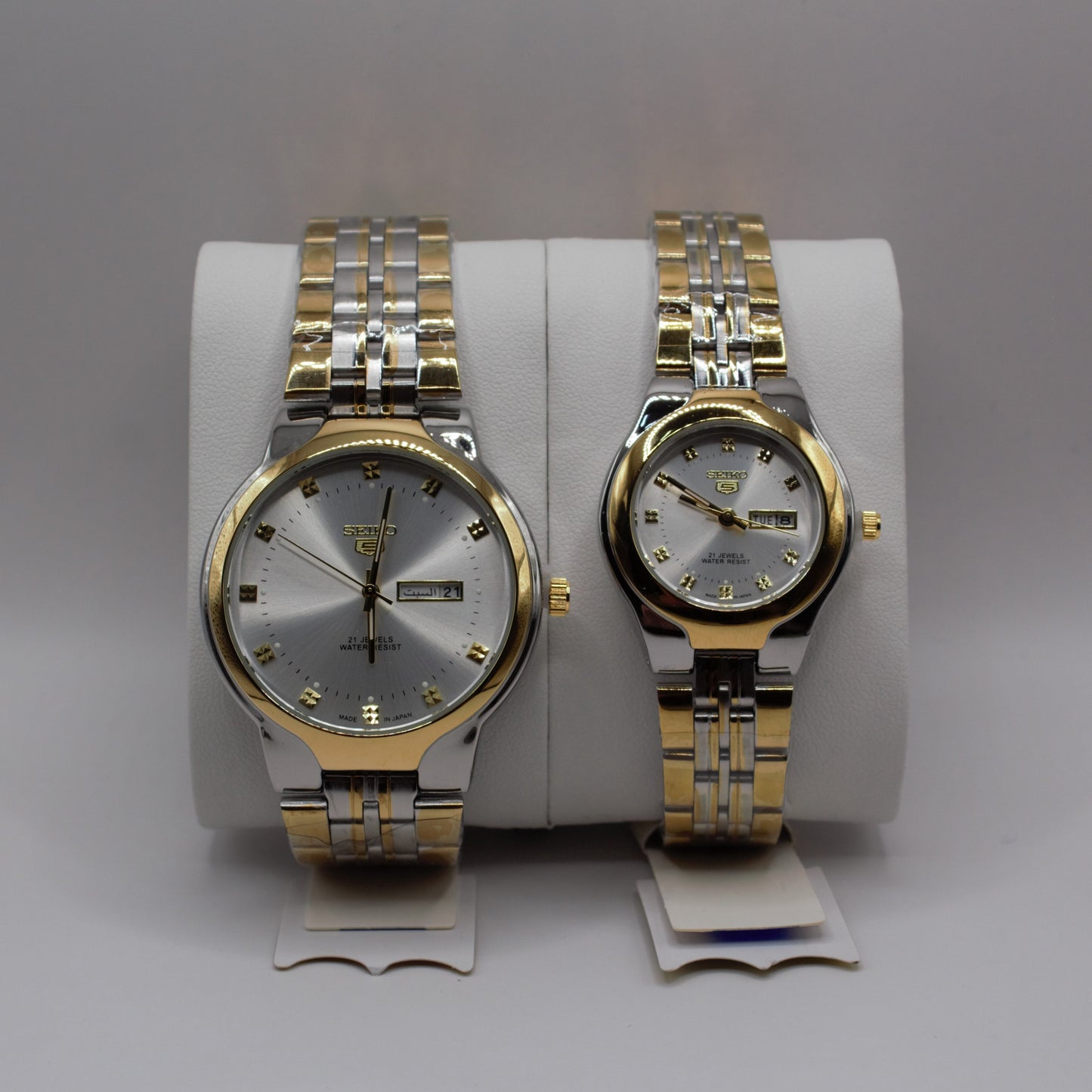 SK 5 Day-Date Two-Tone Grey Dial - Couple