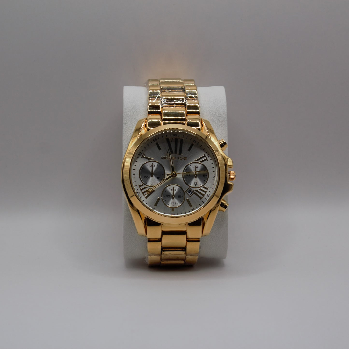MK Bradshaw Date Gold Silver Dial - 43mm