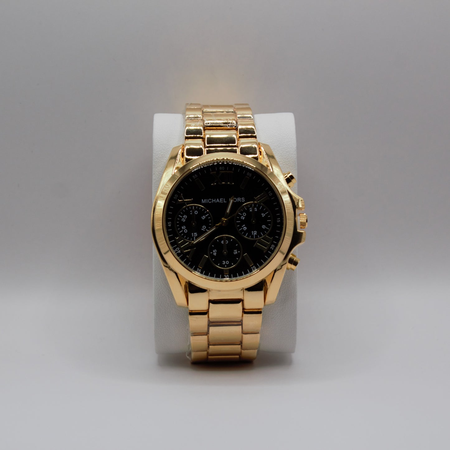 MK Bradshaw Date Gold Black Dial - 43mm