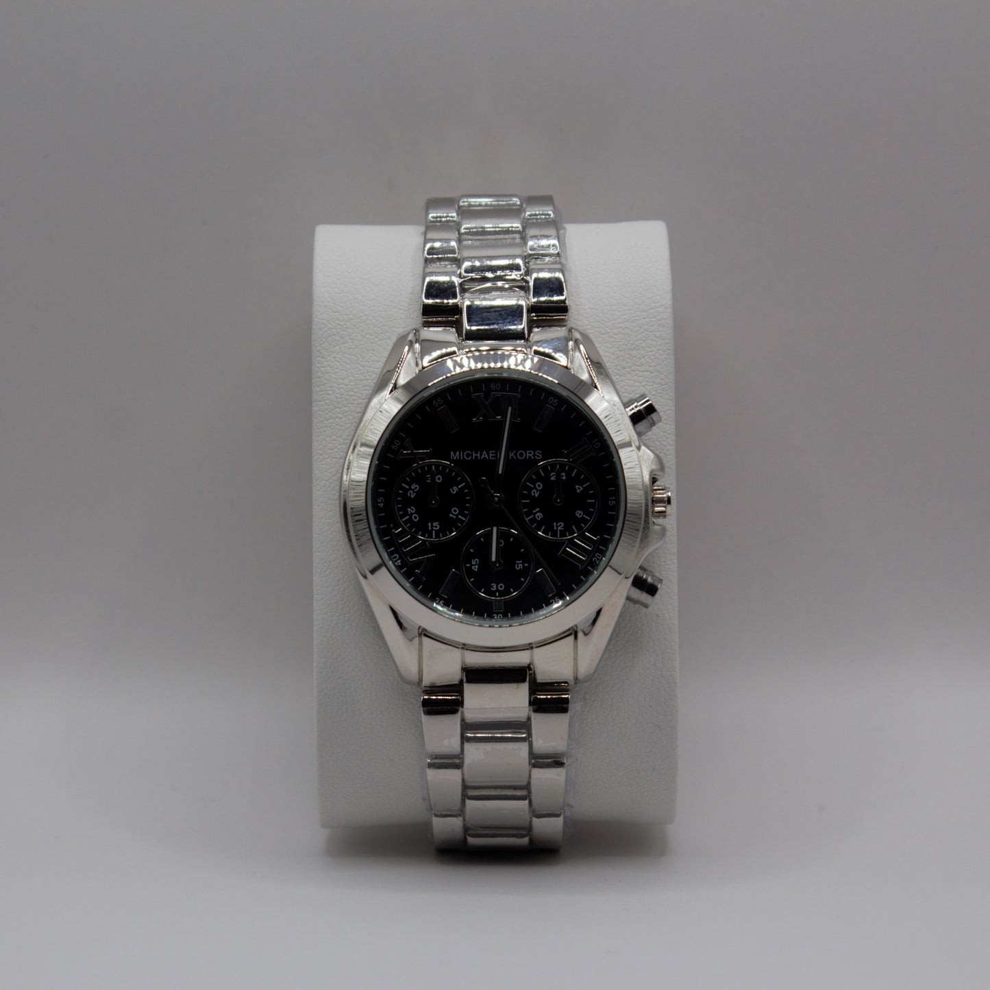MK Bradshaw Date Silver Black Dial - 36mm