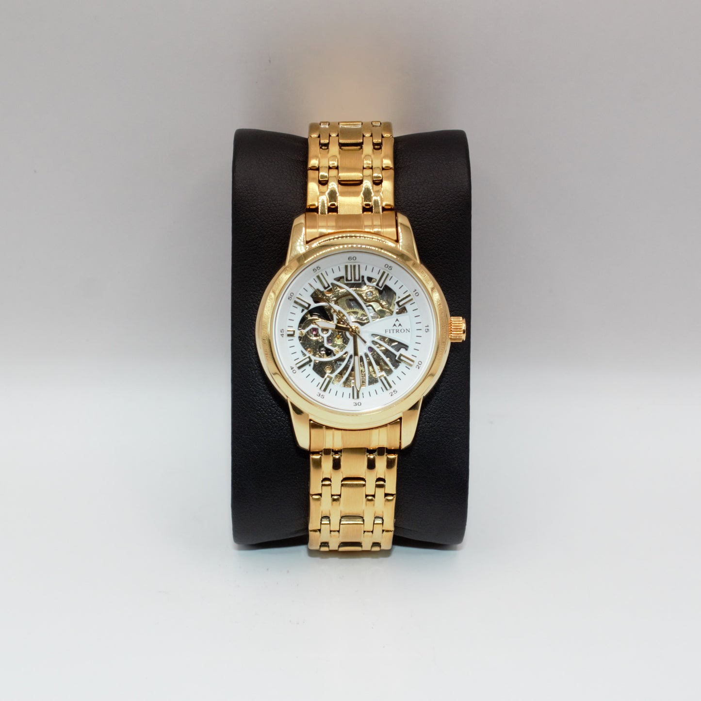 Fitron 117178 Gold White Dial - Automatic
