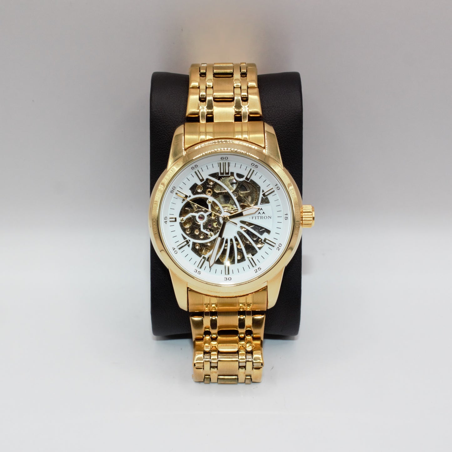 Fitron 117178 Gold White Dial - Automatic