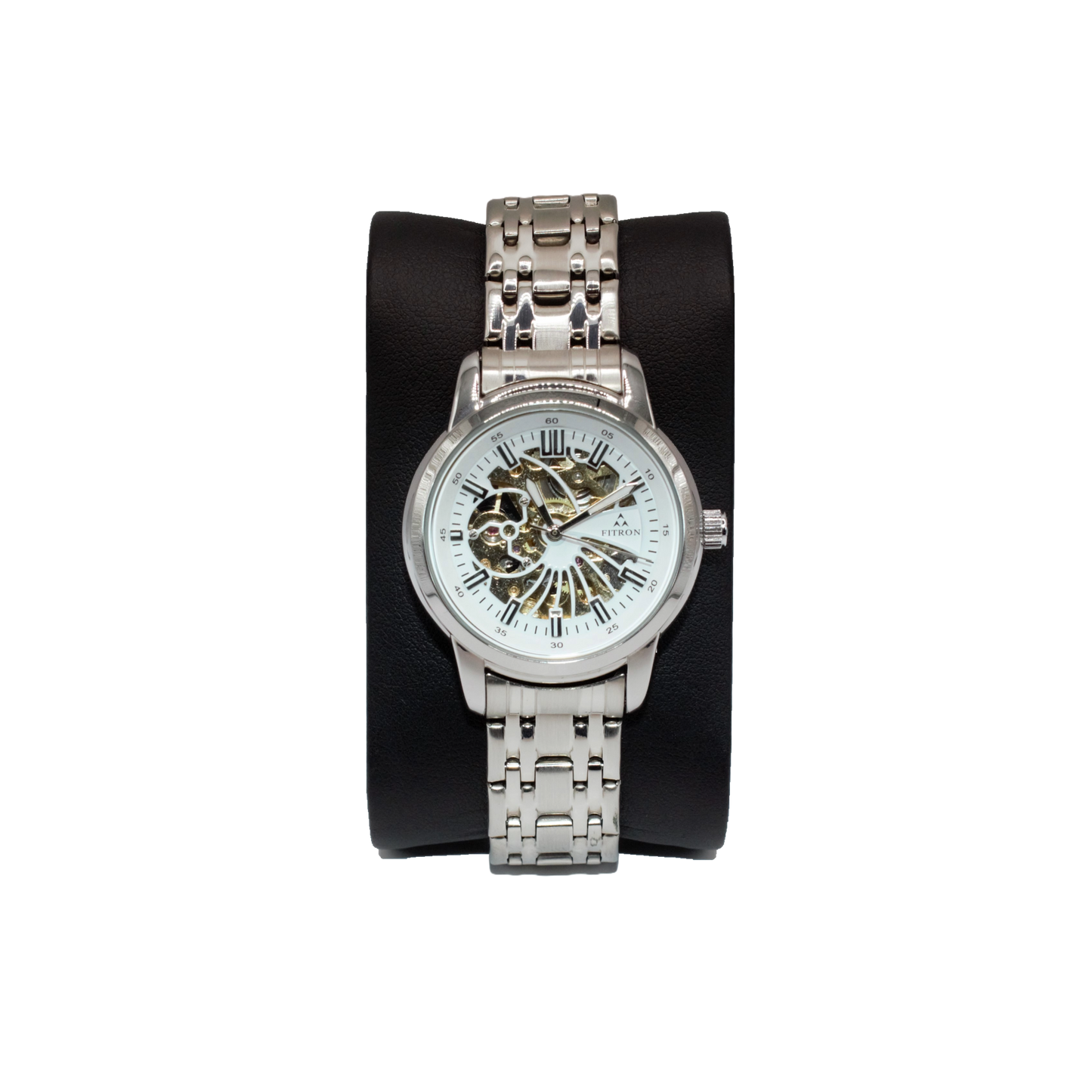 Fitron 117178 Silver White Dial - Automatic