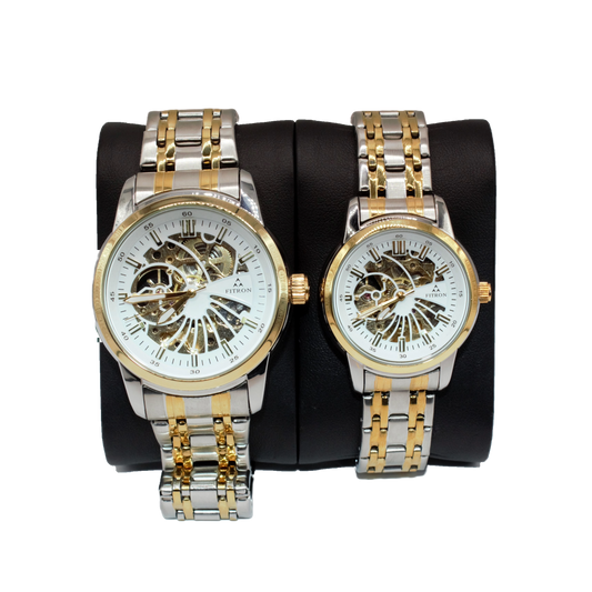 Fitron 117178 Two-Tone White Dial - Automatic