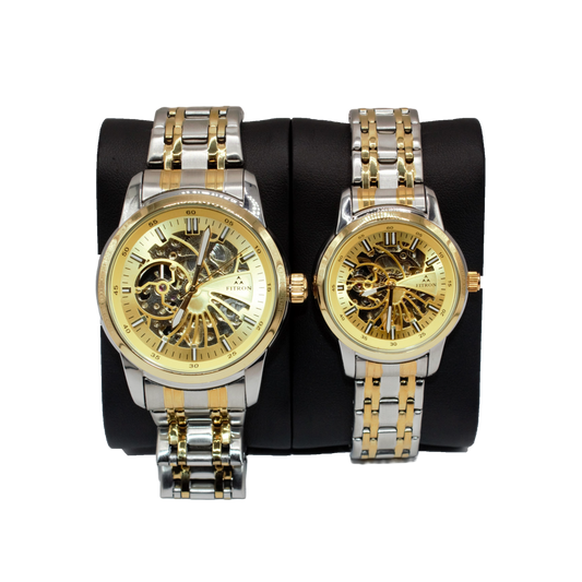Fitron 117178 Two-Tone Gold Dial - Automatic