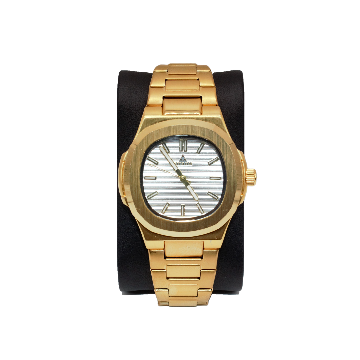 Fitron 117225M Gold Silver Dial - Automatic
