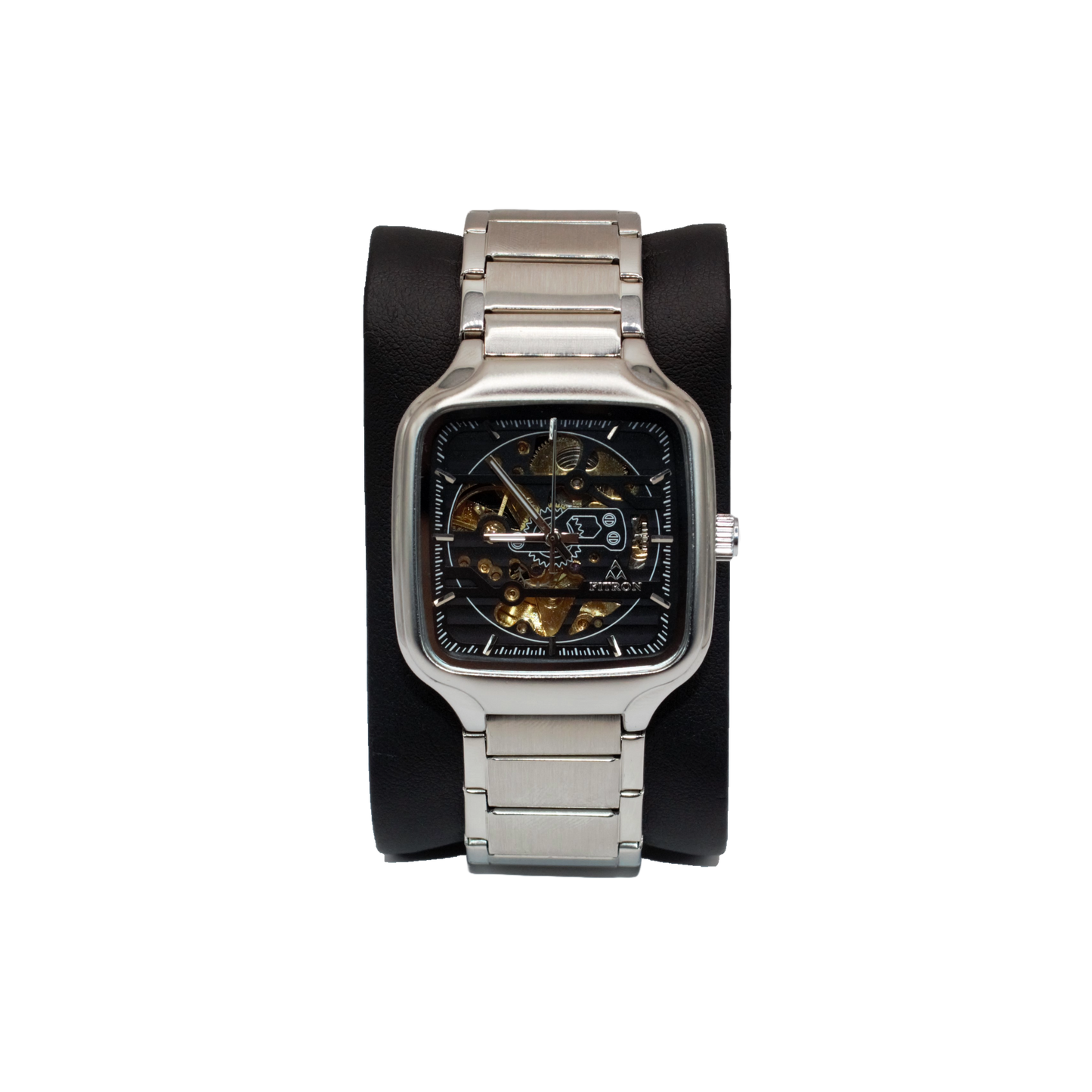 Fitron 117236M Silver Black Dial - Automatic