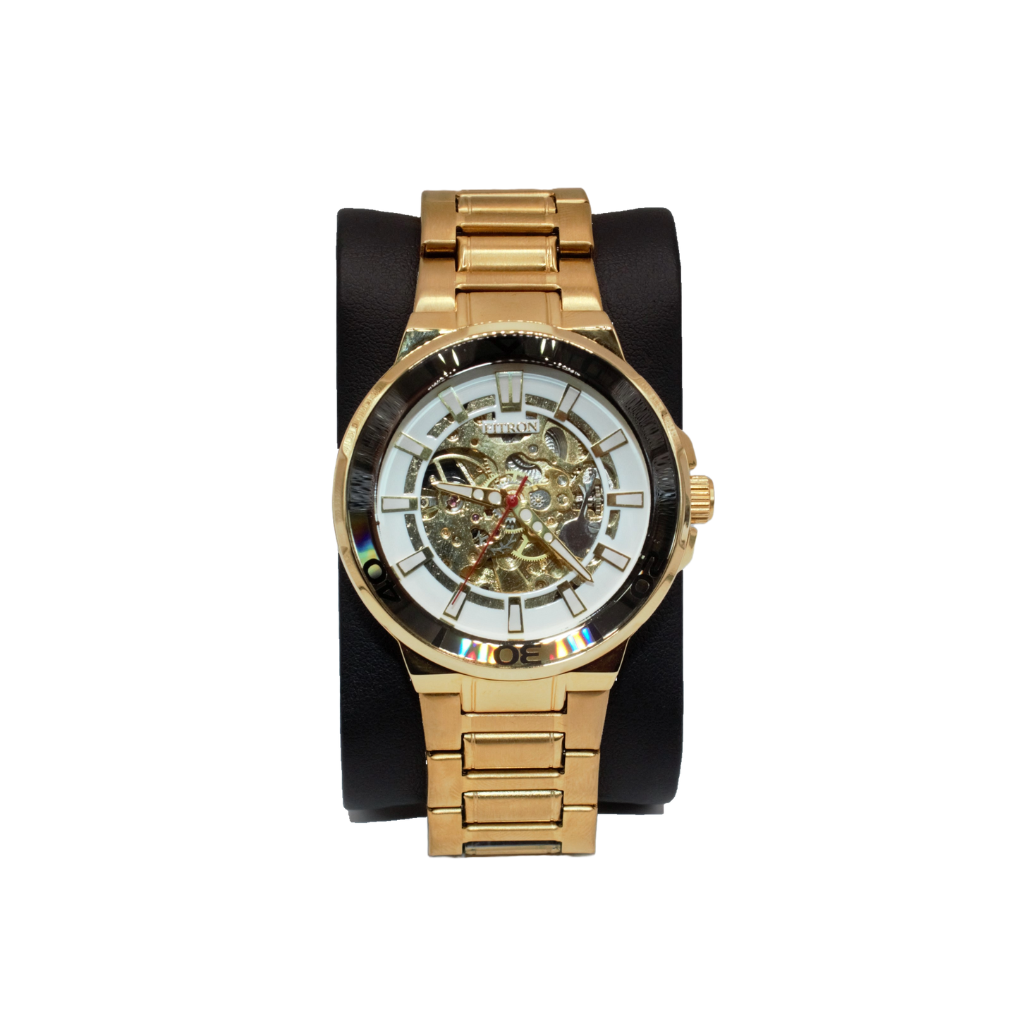 Fitron 117195M Gold White Dial - Automatic