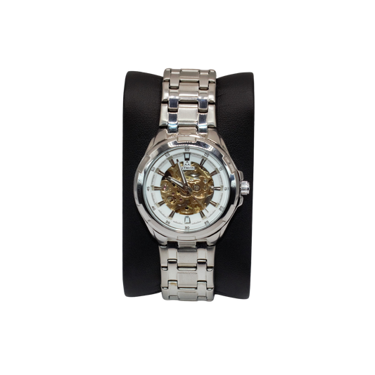 Fitron 117177L Silver White Dial - Automatic