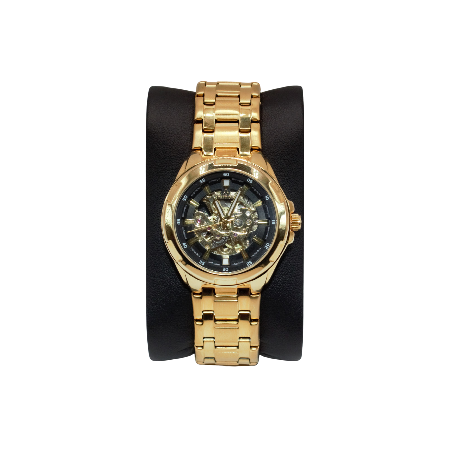 Fitron 117177L Gold Black Dial - Automatic