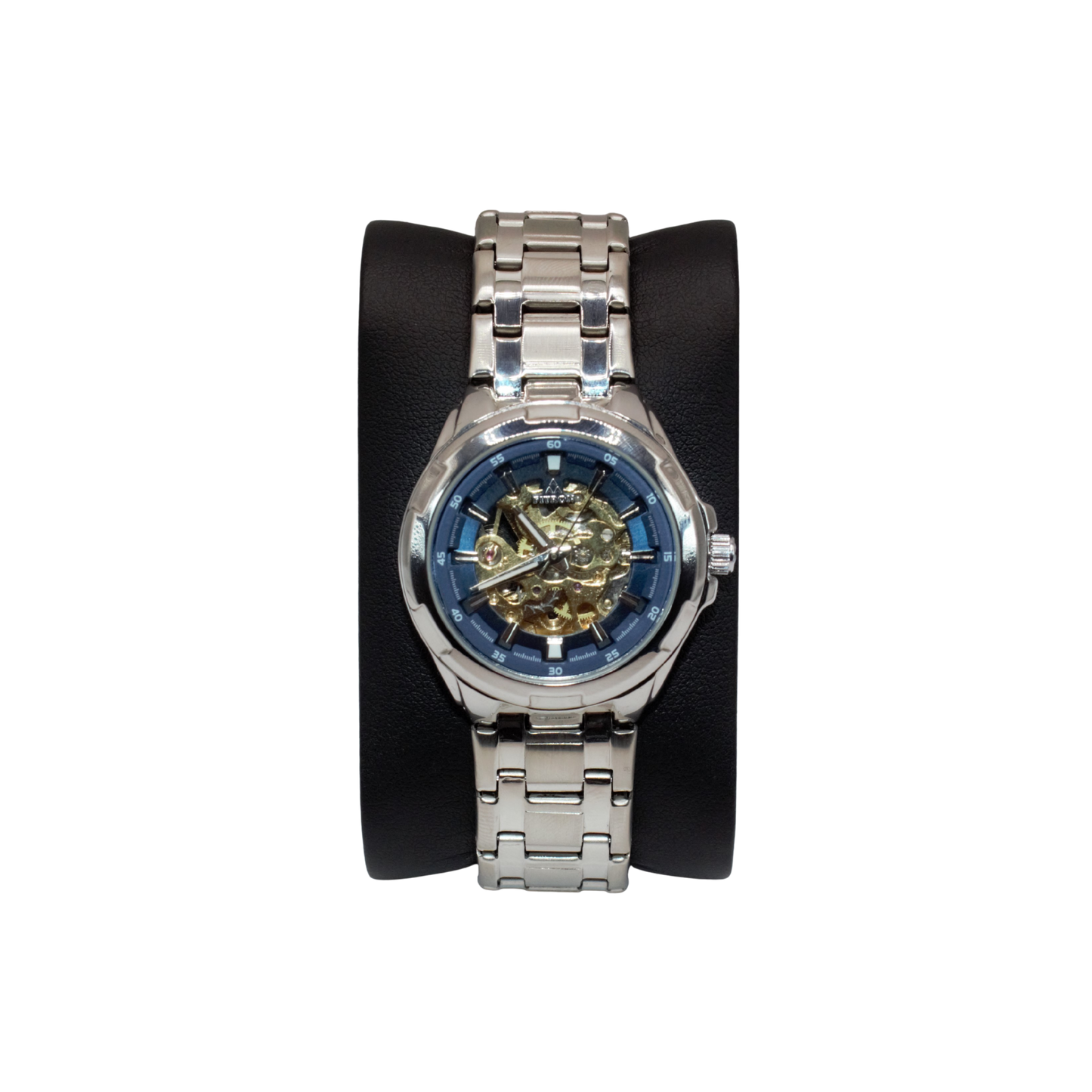 Fitron 117177L Silver Blue Dial - Automatic