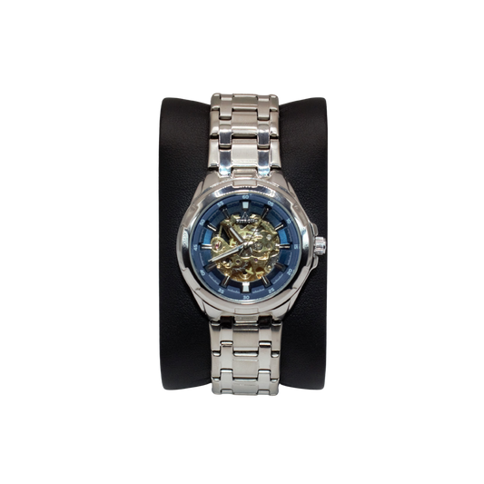 Fitron 117177L Silver Blue Dial - Automatic