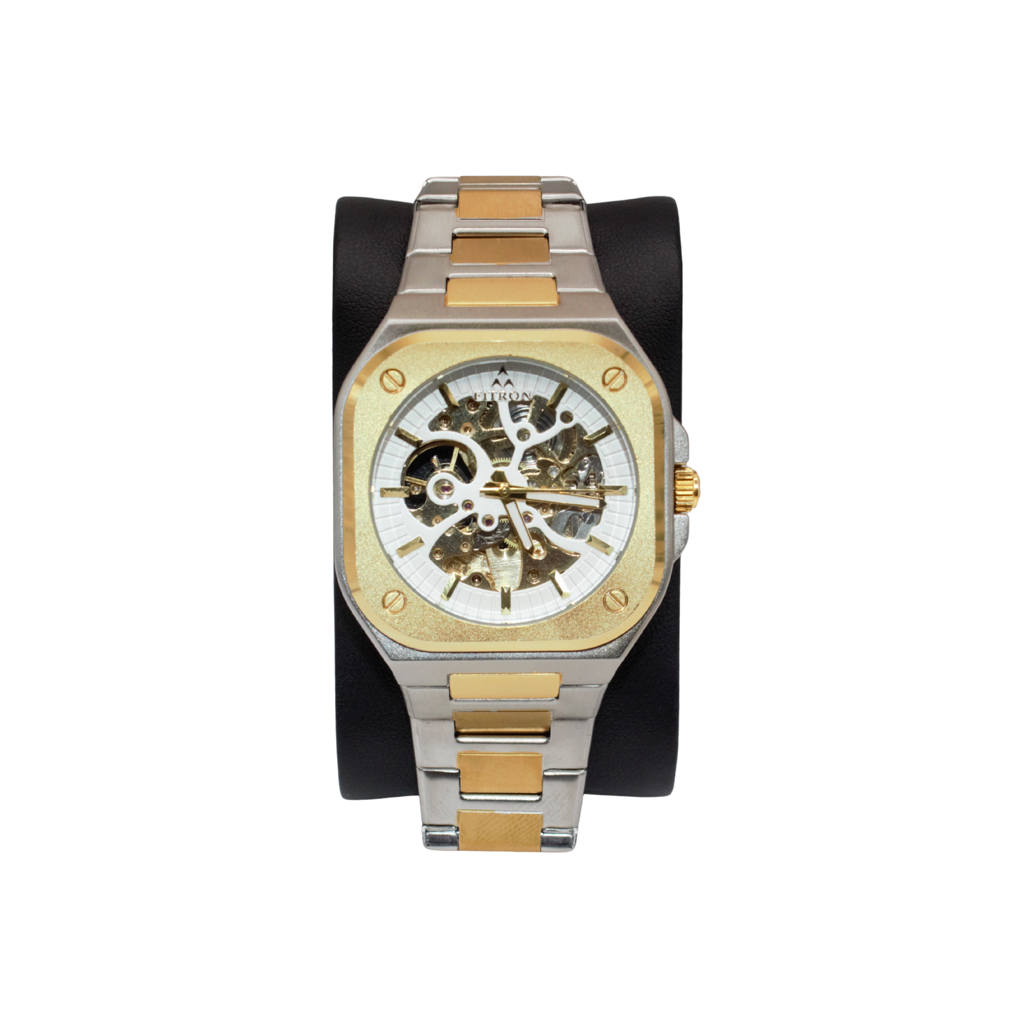 Fitron 117216M Two-Tone Silver Dial - Automatic