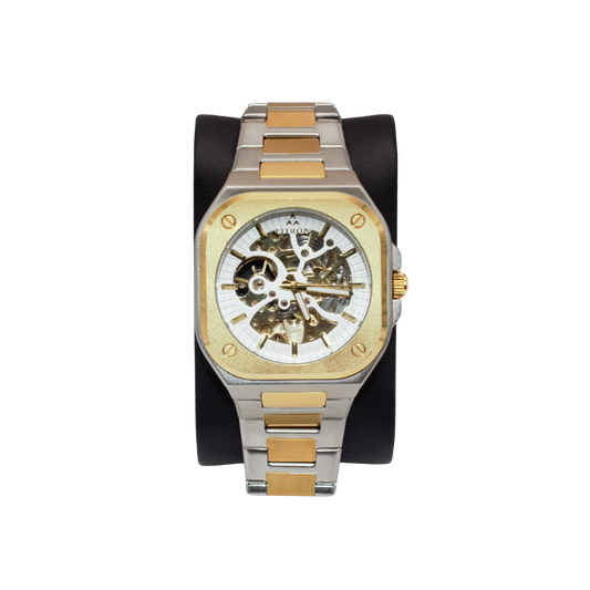Fitron 117216M Two-Tone Silver Dial - Automatic