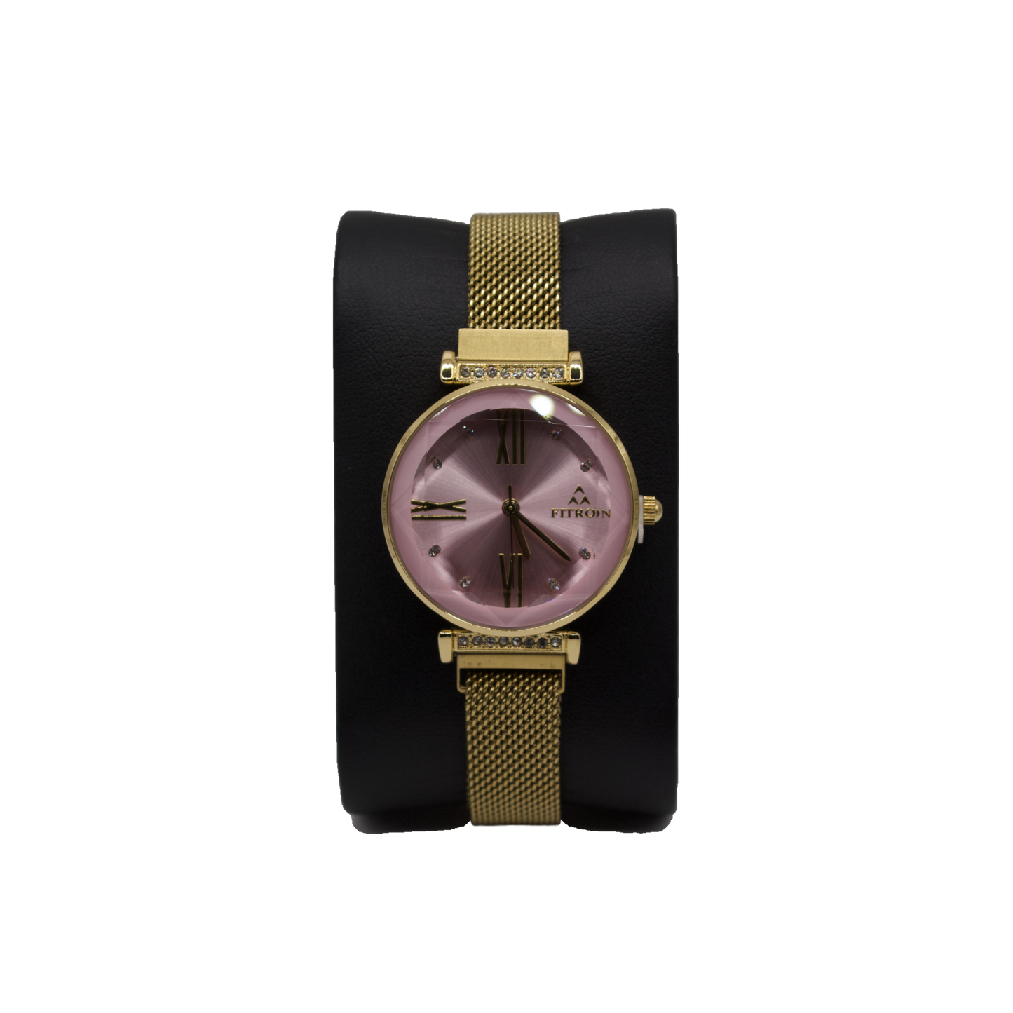 Fitron 9659L Gold Pink Dial - Quartz