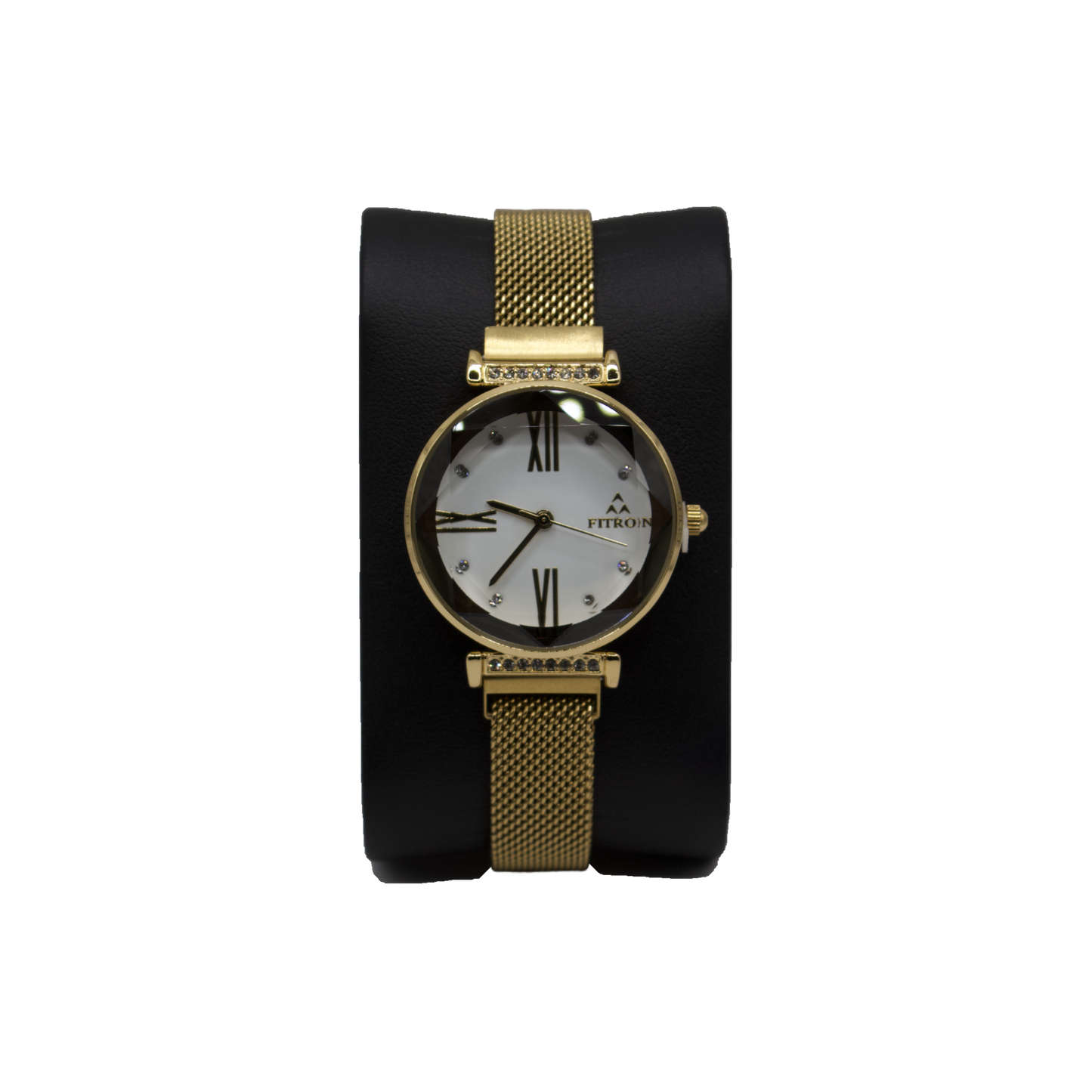 Fitron 9659L Gold White Dial - Quartz