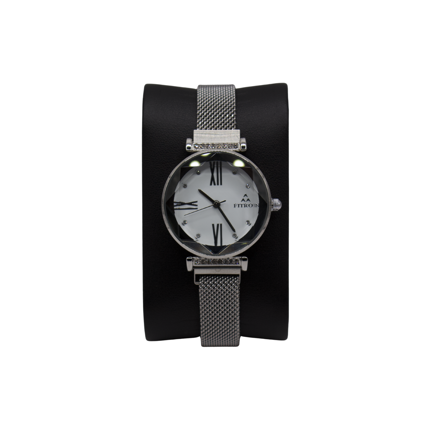 Fitron 9659L Silver White Dial - Quartz