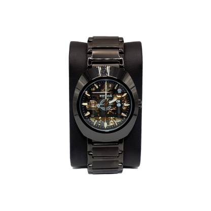 Fitron 117235M Full Black Dial - Automatic