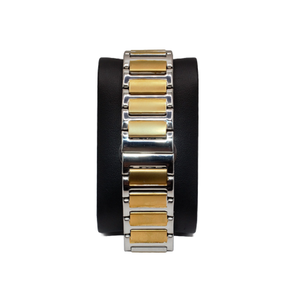 Fitron 117235M Two-Tone Silver Dial - Automatic