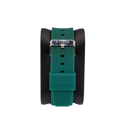 Fitron 117203M Silver Green Dial - Automatic