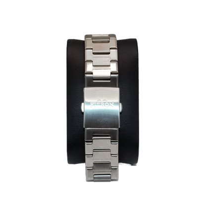 Fitron 117224M Silver Green Dial - Automatic