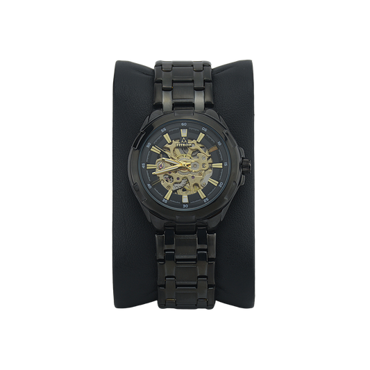 FITRON BIG FACE BULKY 117177L BLACK DIAL - WOMEN'S AUTOMATIC