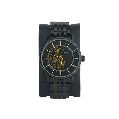 FITRON TEAR DROP 117238M BLACK DIAL - MEN'S AUTOMATIC