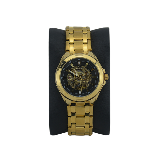 FITRON BIG FACE BULKY 117177L BLACK DIAL - WOMEN'S AUTOMATIC