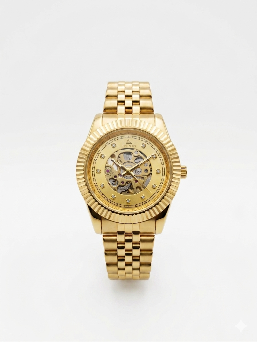 FITRON RX INSPIRED 117228L GOLD DIAL - WOMEN'S AUTOMATIC