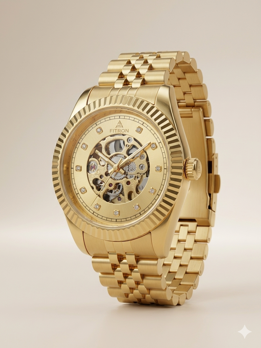 FITRON RX INSPIRED 117228L GOLD DIAL - WOMEN'S AUTOMATIC