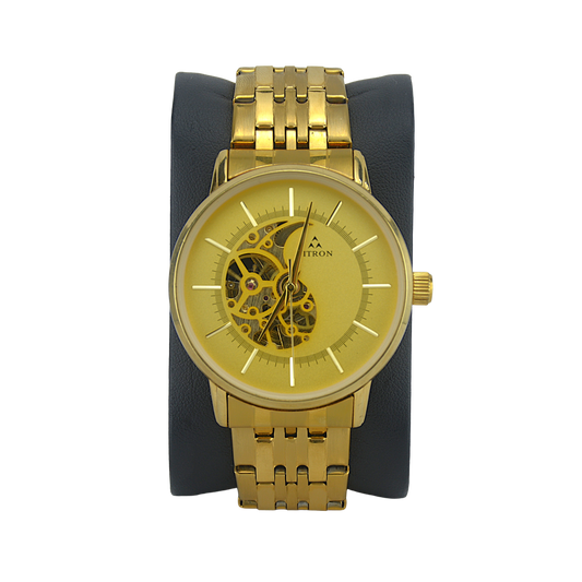 FITRON TEAR DROP 117238M GOLD DIAL - MEN'S AUTOMATIC