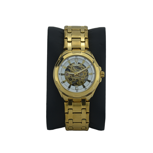 FITRON BIG FACE BULKY 117177L WHITE DIAL - WOMEN'S AUTOMATIC