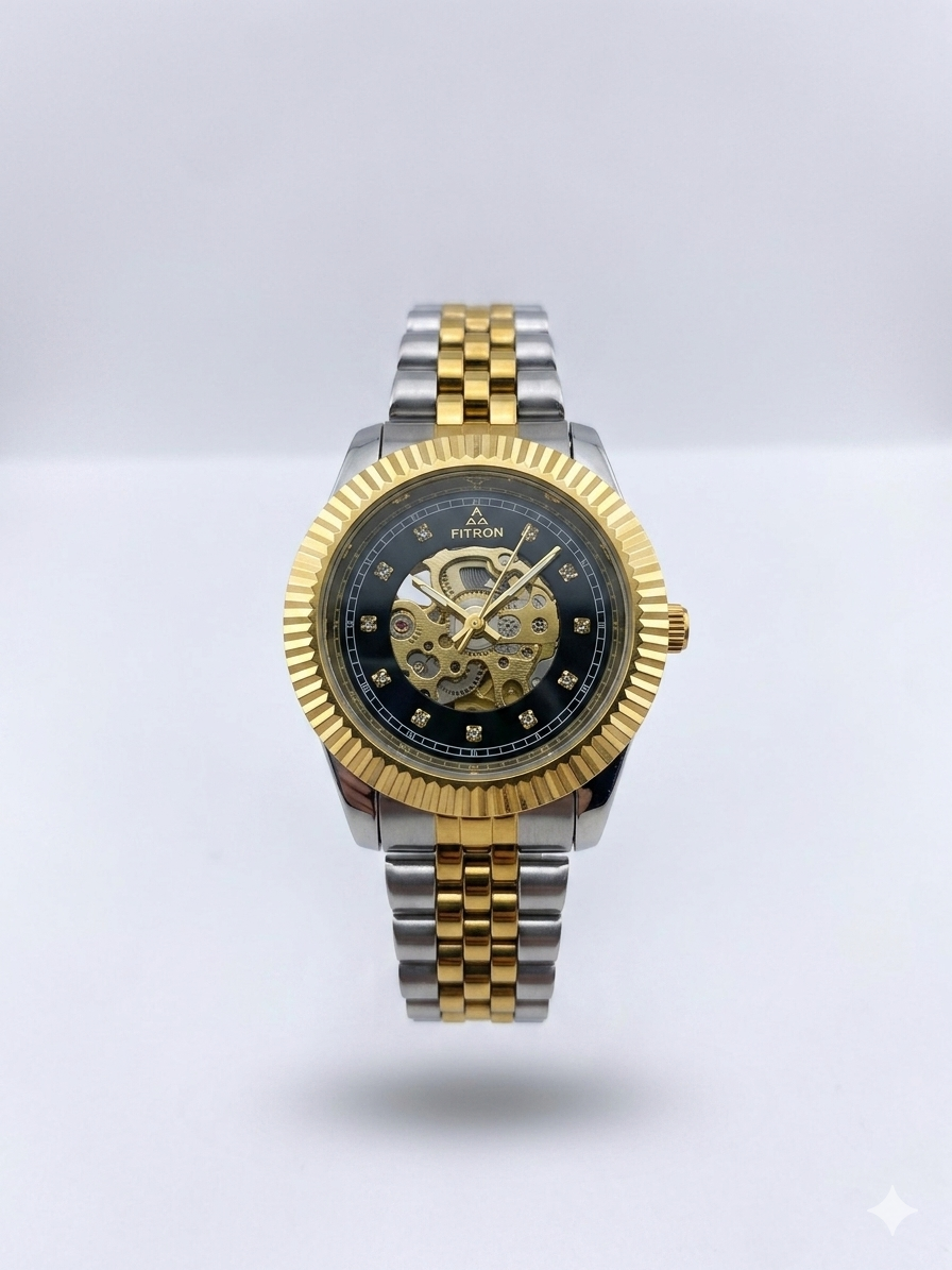 FITRON RX INSPIRED 117228L BLACK DIAL - WOMEN'S AUTOMATIC