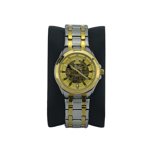 FITRON BIG FACE BULKY 117177L GOLD DIAL - WOMEN'S AUTOMATIC