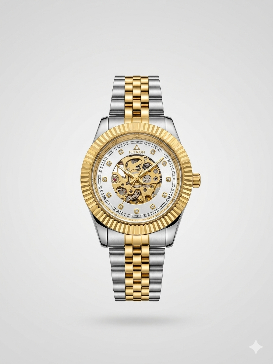 FITRON RX INSPIRED 117228L SILVER DIAL - WOMEN'S AUTOMATIC
