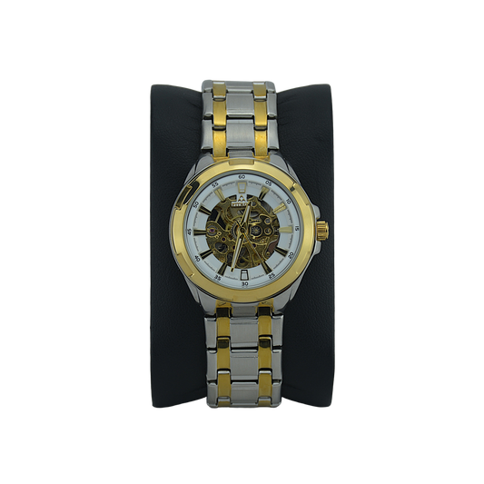 FITRON BIG FACE BULKY 117177L WHITE DIAL - WOMEN'S AUTOMATIC