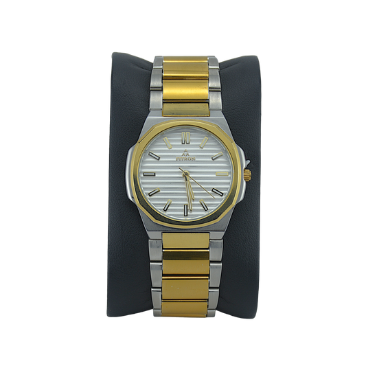 FITRON PP THIN BATTERY 6034L SILVER DIAL - WOMEN'S QUARTZ