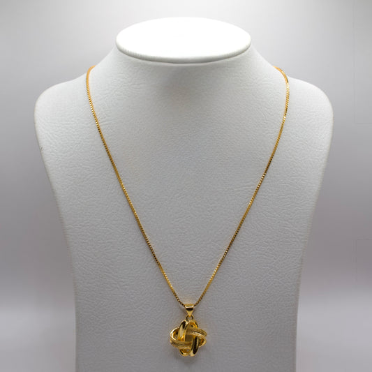 Gold Geometric Necklace