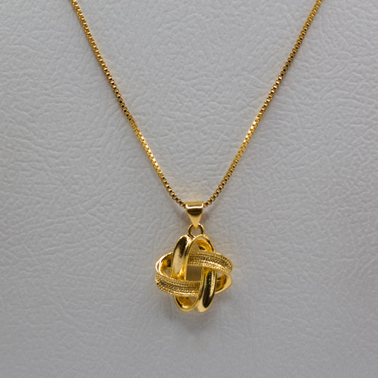Gold Geometric Necklace