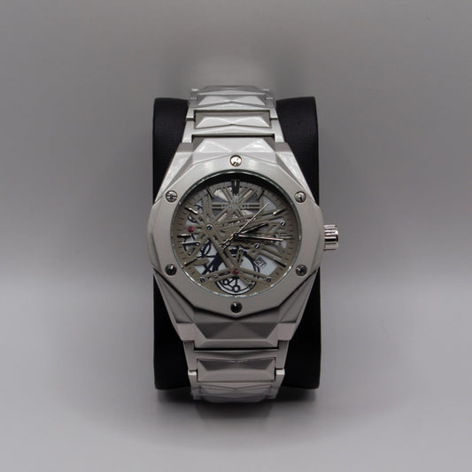 Classic Fusion Tourbillon Skeleton Silver - 42mm