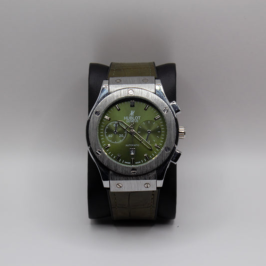 Classic Fusion Titanium Silver Olive Dial - 42mm