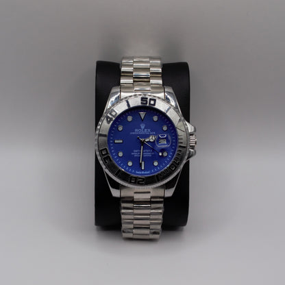 GMT-Master 2 Oyster Perpetual Date Silver Blue Dial - 40mm