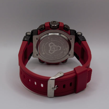 G-SHK MTG Gunmetal Red Band
